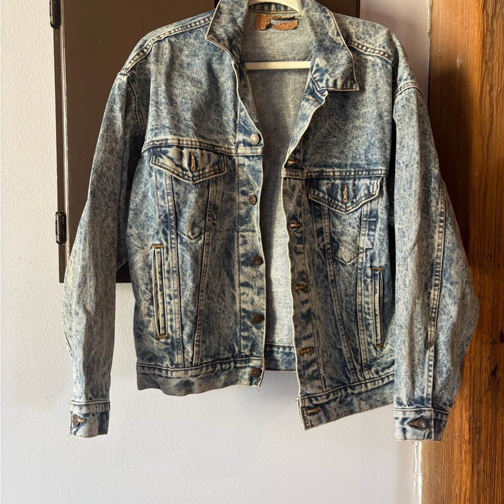 Vintage Levi's Stonewash Blue Denim Jacket